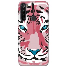 TPU чохол Demsky Pink tiger для Xiaomi Redmi Note 8T