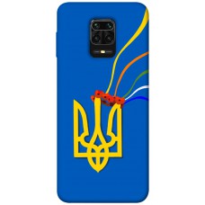 TPU чохол Demsky Квітучий герб для Xiaomi Redmi Note 9s / Note 9 Pro / Note 9 Pro Max