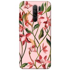 TPU чохол Demsky Floral motifs для Xiaomi Redmi 9