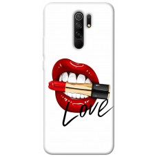 TPU чохол Demsky Красные губы для Xiaomi Redmi 9