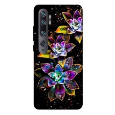 TPU чохол Demsky Flowers on black для Xiaomi Mi Note 10 / Note 10 Pro / Mi CC9 Pro