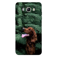 TPU чохол Demsky Собака в зелени для Samsung J710F Galaxy J7 (2016)