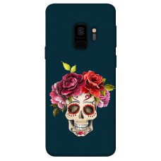 TPU чохол Demsky Flower skull для Samsung Galaxy S9