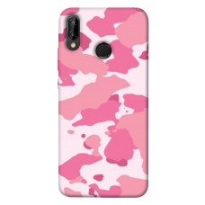 TPU чохол Demsky Розовый камуфляж 2 для Huawei P20 lite (2019)