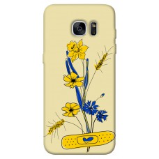 TPU чохол Demsky Українські квіточки для Samsung G935F Galaxy S7 Edge