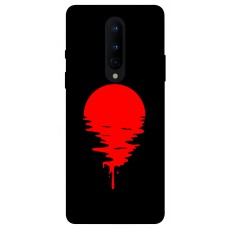 TPU чехол Demsky Red Moon для OnePlus 8