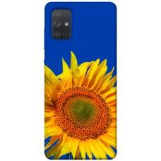 TPU чехол Demsky Sunflower для Samsung Galaxy A71