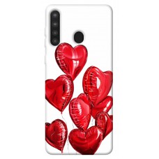 TPU чохол Demsky Heart balloons для Samsung Galaxy A21