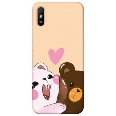 TPU чохол Demsky Медвежата для Xiaomi Redmi 9A