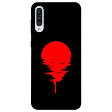 TPU чехол Demsky Red Moon для Samsung Galaxy A50 (A505F) / A50s / A30s