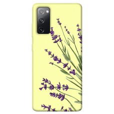 TPU чохол Demsky Lavender art для Samsung Galaxy S20 FE
