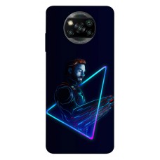 TPU чехол Demsky Comics style Звёздный Лорд для Xiaomi Poco X3 NFC