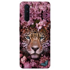 TPU чохол Demsky Леопард в цветах для OnePlus Nord