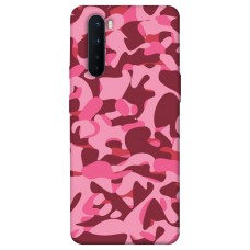 TPU чохол Demsky Розовый камуфляж для OnePlus Nord