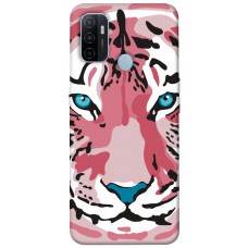 TPU чохол Demsky Pink tiger для Oppo A53 / A32 / A33