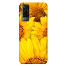 TPU чехол Demsky Букет подсолнухов для Vivo Y53s