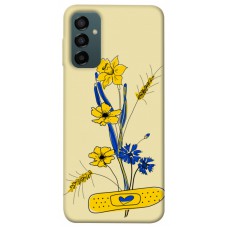 TPU чохол Demsky Українські квіточки для Samsung Galaxy M14 5G