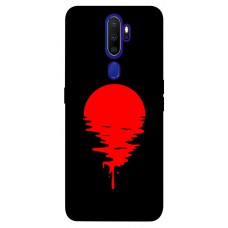 TPU чохол Demsky Red Moon для Oppo A5 (2020) / Oppo A9 (2020)