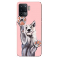 TPU чехол Demsky Cute dog для Oppo Reno 5 Lite