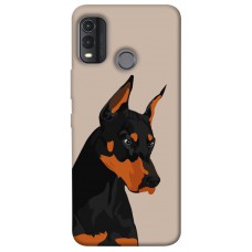 TPU чехол Demsky Doberman для Nokia G11 Plus