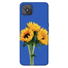 TPU чехол Demsky Bouquet of sunflowers для Oppo A92s