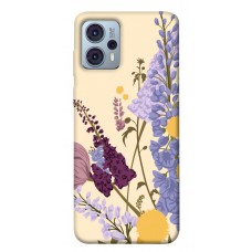 TPU чохол Demsky Flowers art для Motorola Moto G23