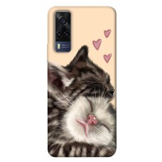 TPU чехол Demsky Cats love для Vivo Y53s