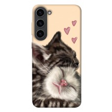 TPU чохол Demsky Cats love для Samsung Galaxy S23