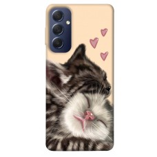 TPU чохол Demsky Cats love для Samsung Galaxy M54 5G