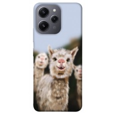 TPU чехол Demsky Funny llamas для Xiaomi Redmi 12