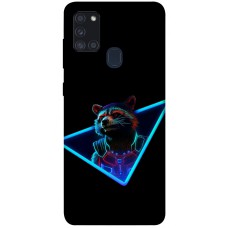 TPU чехол Demsky Comics style 24 Реактивный Енот (РАКЕТА) для Samsung Galaxy A21s