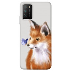 TPU чохол Demsky Funny fox для Xiaomi Poco M3