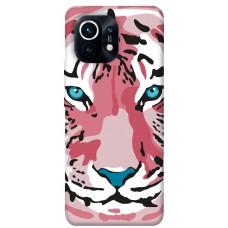 TPU чехол Demsky Pink tiger для Xiaomi Mi 11