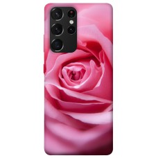 TPU чохол Demsky Розовый бутон для Samsung Galaxy S21 Ultra