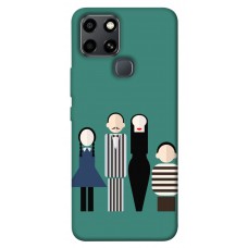 TPU чохол Demsky Wednesday Art style 5 для Infinix Smart 6