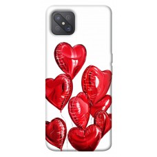 TPU чохол Demsky Heart balloons для Oppo A92s