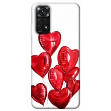 TPU чохол Demsky Heart balloons для Xiaomi Redmi Note 11 (Global) / Note 11S