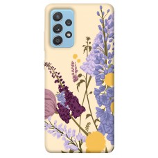TPU чохол Demsky Flowers art для Samsung Galaxy A52 4G / A52 5G