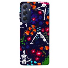 TPU чохол Demsky Yoga skeletons для Samsung Galaxy M54 5G