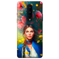 TPU чехол Demsky Lady style 2 для OnePlus 8