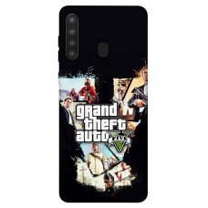 TPU чохол Demsky Game style 5 (GTA) для Samsung Galaxy A21