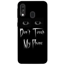 TPU чохол Demsky Don't Touch для Samsung Galaxy A40 (A405F)