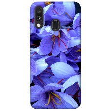 TPU чохол Demsky Фиолетовый сад для Samsung Galaxy A40 (A405F)