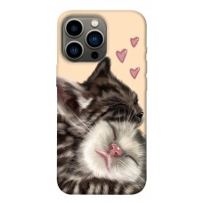 TPU чохол Demsky Cats love для Apple iPhone 13 Pro (6.1")