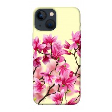 TPU чохол Demsky Цветы сакуры для Apple iPhone 13 mini (5.4")