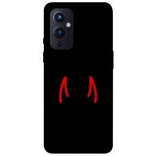 TPU чохол Demsky Red horns для OnePlus 9