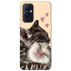 TPU чехол Demsky Cats love для OnePlus 9