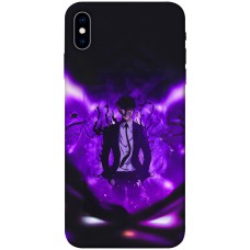 TPU чохол Demsky Anime evolution 4 Тільки я візьму новий рівень (Solo Leveling) для Apple iPhone X (5.8")