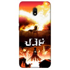 TPU чохол Demsky Anime evolution 9 Атака титанів (Shingeki no Kyojin) для Xiaomi Redmi 8a