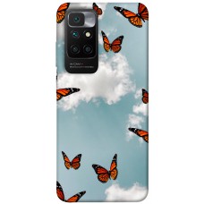 TPU чохол Demsky Summer butterfly для Xiaomi Redmi 10